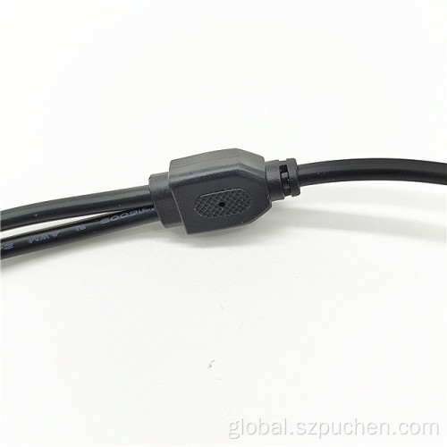 Dc Power Plug Female Female To 2 Male DC Splitting Extension Cable Manufactory